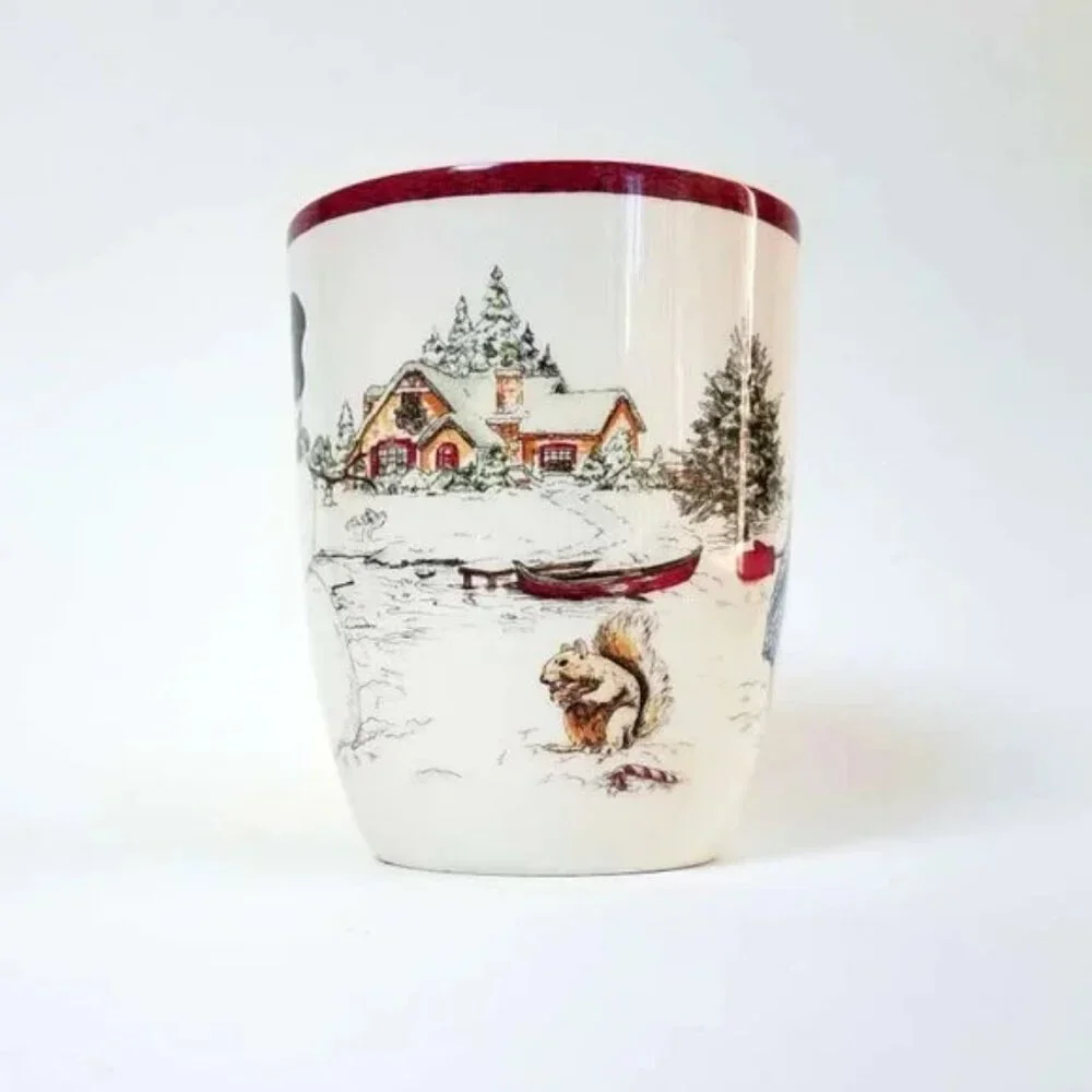 Williams Sonoma Snowman Mug